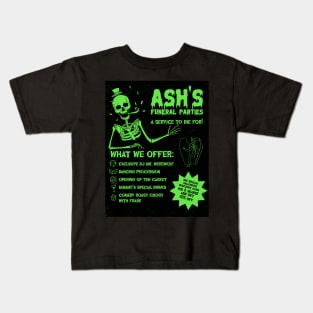 halloween funeral parties Kids T-Shirt